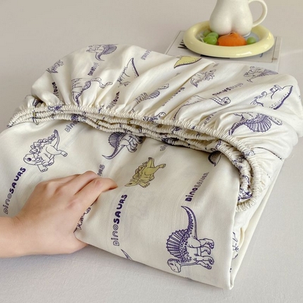 91家纺网 家纺一手货源 找家纺 （总）ME/ERA HOME寐时代 2025新款三枚缎老粗布床笠款三件套