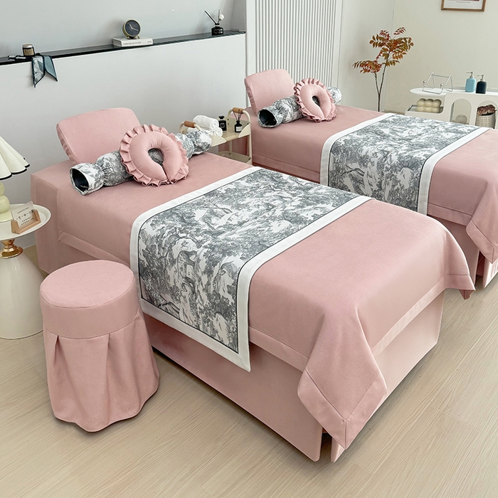 91家纺网 家纺一手货源 找家纺 （总）莉人坊床罩2025新款高精密布料床罩-浪漫烟花