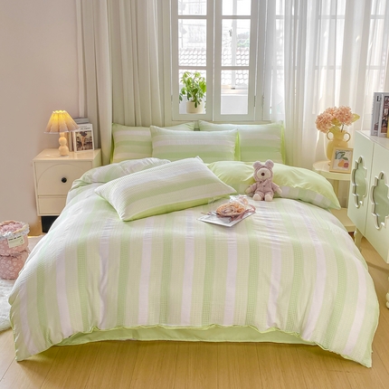 91家纺网 家纺一手货源 找家纺 （总）二八年华 2025新款渐变提花四件套