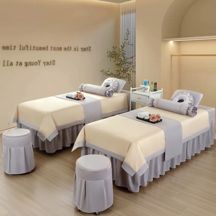 91家纺网 家纺一手货源 找家纺 （总）梦来美家纺 2025新款荷兰尼美 容床罩（控价175元）风格四