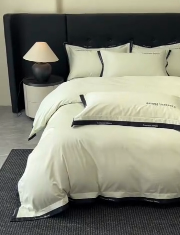 91家纺网 家纺一手货源 找家纺 笙意家纺 2025新款轻奢时尚水洗冰丝四件套-奥芬系列 奥芬-水果清香