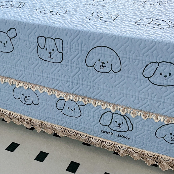 91家纺网 家纺一手货源 找家纺 手艺人家纺 2025新款带花纯棉绗缝榻榻米大炕盖榻榻米炕垫防滑炕垫榻榻米垫床盖榻榻米炕盖炕垫（K700-K723） K702