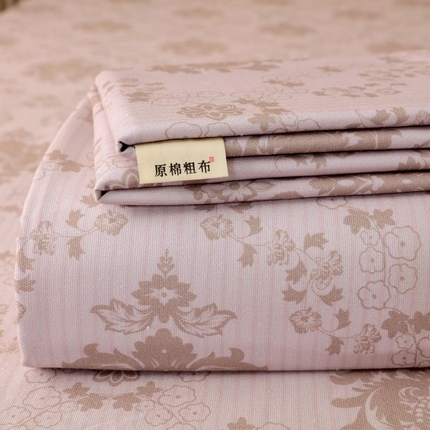 91家纺网 家纺一手货源 找家纺 （总）ME/ERA HOME寐时代 2025新款全棉老粗布床单款三件套