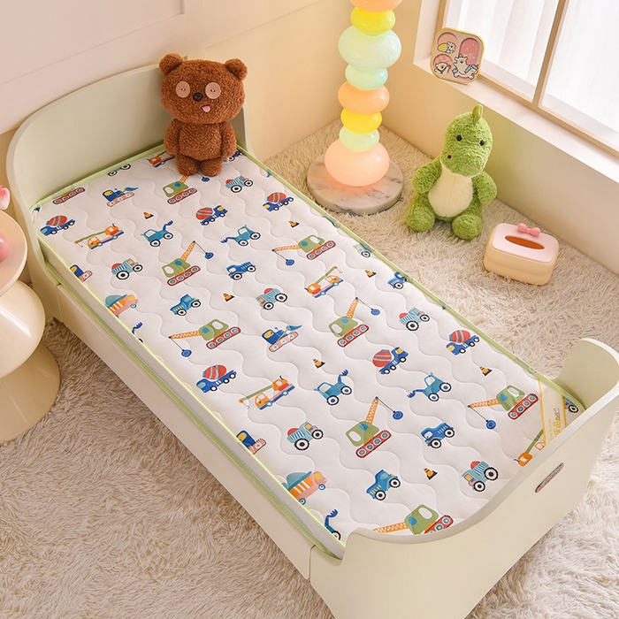 91家纺网 家纺一手货源 找家纺 嗨生活 2025年新款加厚立体全棉棉花床垫 幼儿园床垫 床褥 儿童床垫 工程车队