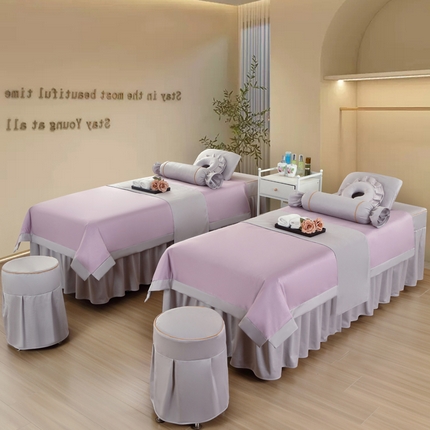 91家纺网 家纺一手货源 找家纺 （总）梦来美家纺 2025新款荷兰尼美 容床罩（控价175元）风格四