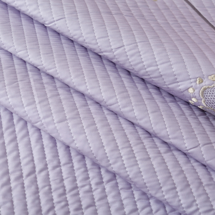 91家纺网 家纺一手货源 找家纺 OL家纺2025新款天丝床盖三件套系列-蒲公英 薰衣紫