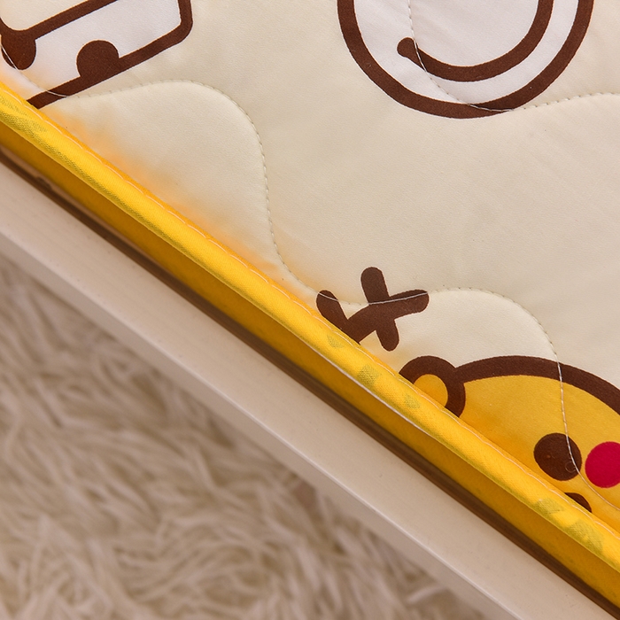 91家纺网 家纺一手货源 找家纺 嗨生活 2025年新款加厚立体全棉棉花床垫 幼儿园床垫 床褥 儿童床垫 动物园