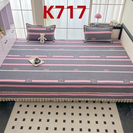 91家纺网 家纺一手货源 找家纺 （总）手艺人家纺 2025新款带花纯棉绗缝榻榻米大炕盖榻榻米炕垫防滑炕垫榻榻米垫床盖榻榻米炕盖炕垫（K700-K723）