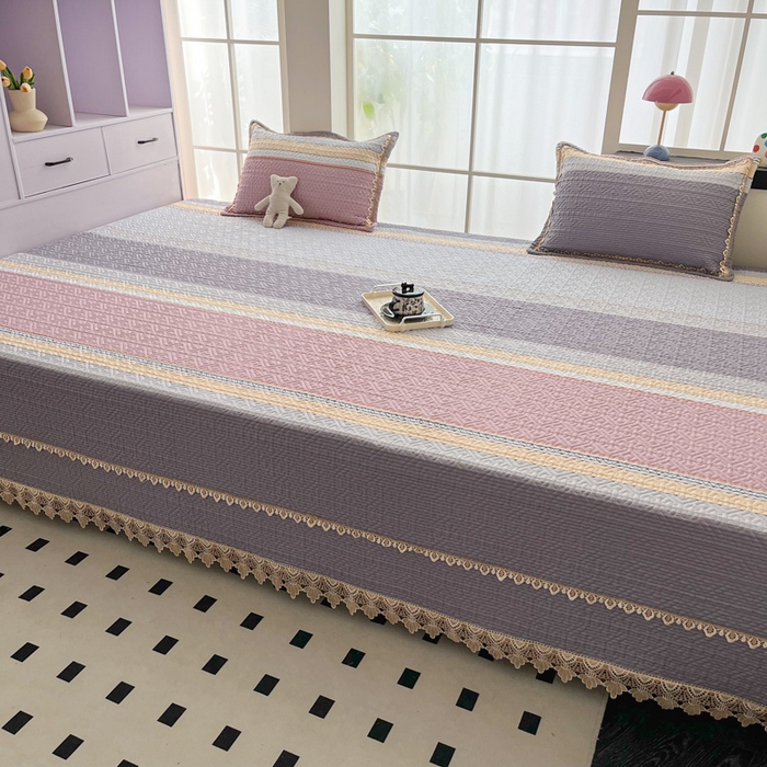 91家纺网 家纺一手货源 找家纺 手艺人家纺 2025新款带花纯棉绗缝榻榻米大炕盖榻榻米炕垫防滑炕垫榻榻米垫床盖榻榻米炕盖炕垫（K700-K723） K703