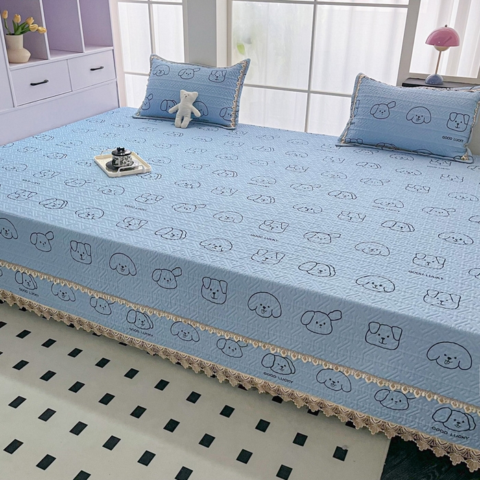 91家纺网 家纺一手货源 找家纺 手艺人家纺 2025新款带花纯棉绗缝榻榻米大炕盖榻榻米炕垫防滑炕垫榻榻米垫床盖榻榻米炕盖炕垫（K700-K723） K702