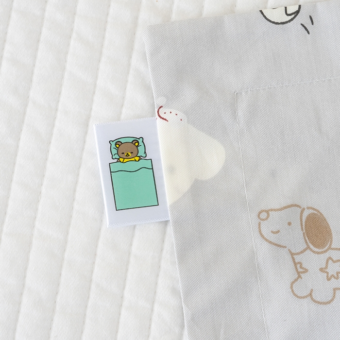 91家纺网 家纺一手货源 找家纺 良佐生活 2025新款A类高支高密全棉压线儿童枕套纯棉学生枕头套 西可