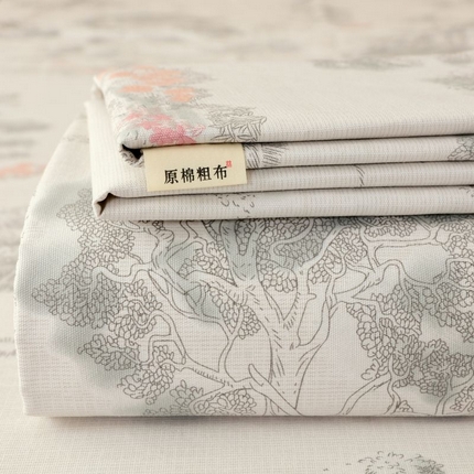 91家纺网 家纺一手货源 找家纺 （总）ME/ERA HOME寐时代 2025新款全棉老粗布床单款三件套