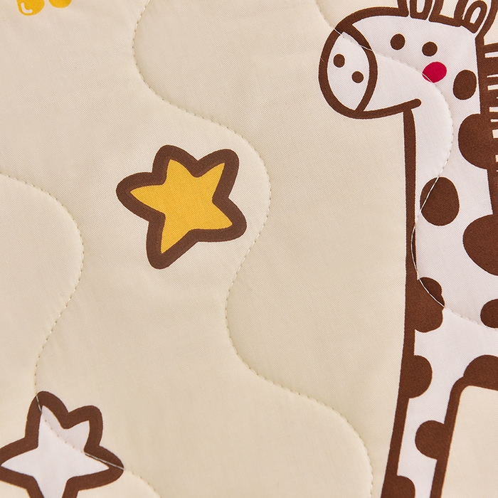 91家纺网 家纺一手货源 找家纺 嗨生活 2025年新款加厚立体全棉棉花床垫 幼儿园床垫 床褥 儿童床垫 动物园