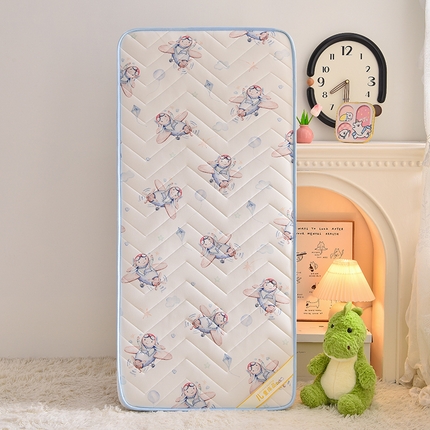 91家纺网 家纺一手货源 找家纺 嗨生活  2025年加厚针织棉乳胶床垫 幼儿园床垫 床褥 儿童床垫 立体款 太空旅行