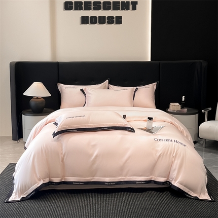 91家纺网 家纺一手货源 找家纺 （总）笙意家纺 2025新款轻奢时尚水洗冰丝四件套-奥芬系列