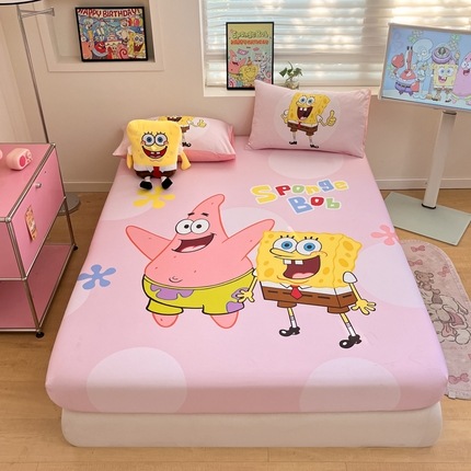 91家纺网 家纺一手货源 找家纺 （总）金爱家2025新款全棉大版单品-床笠