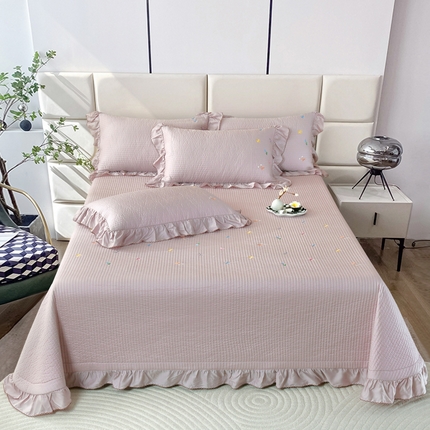 91家纺网 家纺一手货源 找家纺 （总）OL家纺2025新款天丝床盖三件套系列-清新交响曲