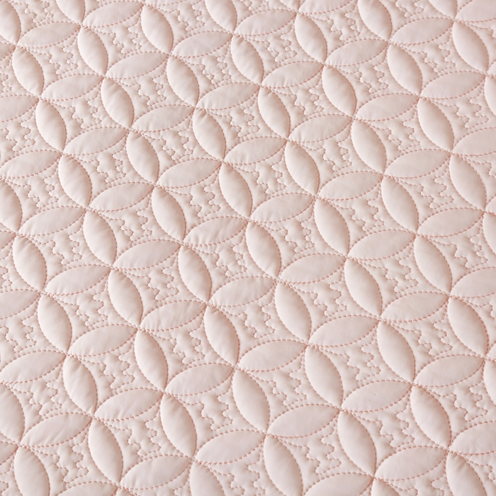 91家纺网 家纺一手货源 找家纺 OL家纺2025新款凉感丝夏被床盖款三件套 初恋粉