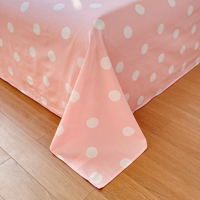 91家纺网 家纺一手货源 找家纺 蓝邻家纺 2025新款全棉大版三丽鸥四件套系列 晚安凯蒂