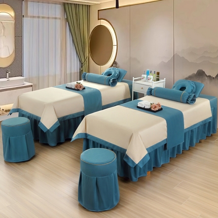 91家纺网 家纺一手货源 找家纺 （总）梦来美家纺 2025新款荷兰尼美 容床罩（控价175元）风格三