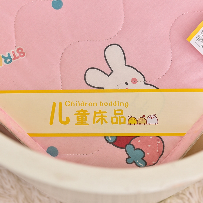 91家纺网 家纺一手货源 找家纺 嗨生活 2025年新款加厚立体全棉棉花床垫 幼儿园床垫 床褥 儿童床垫 草莓蛋糕兔