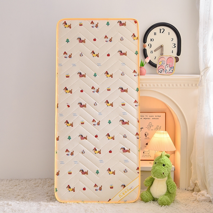 91家纺网 家纺一手货源 找家纺 嗨生活  2025年加厚针织棉乳胶床垫 幼儿园床垫 床褥 儿童床垫 立体款 腊肠狗