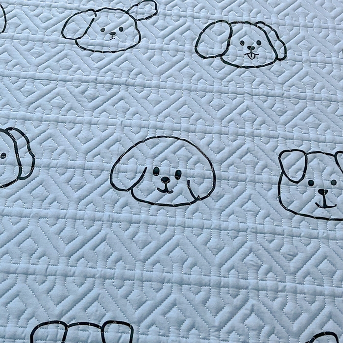 91家纺网 家纺一手货源 找家纺 手艺人家纺 2025新款带花纯棉绗缝榻榻米大炕盖榻榻米炕垫防滑炕垫榻榻米垫床盖榻榻米炕盖炕垫（K700-K723） K702