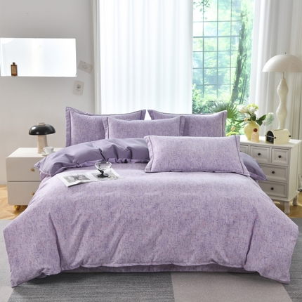 91家纺网 家纺一手货源 找家纺 （总）磨毛世家家纺 2025新款柔软舒适铂金加厚四件套