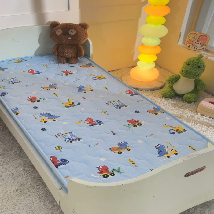 91家纺网 家纺一手货源 找家纺 嗨生活 2025年新款加厚立体全棉棉花床垫 幼儿园床垫 床褥 儿童床垫 工程恐龙