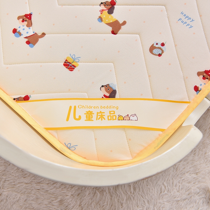 91家纺网 家纺一手货源 找家纺 嗨生活  2025年加厚针织棉乳胶床垫 幼儿园床垫 床褥 儿童床垫 立体款 腊肠狗