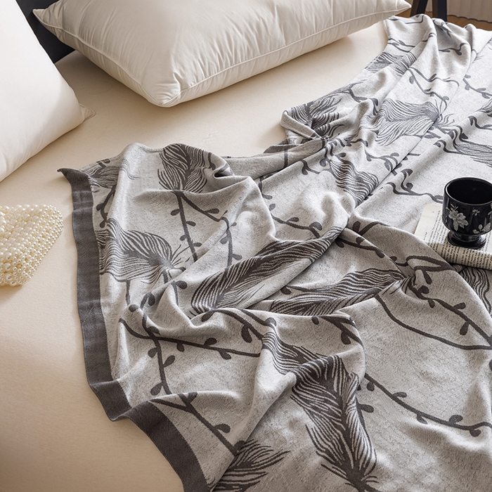 91家纺网 家纺一手货源 找家纺 （总）朴尔家纺-2025年新款柔滑竹纤维双层纱布冷感毯毛巾被