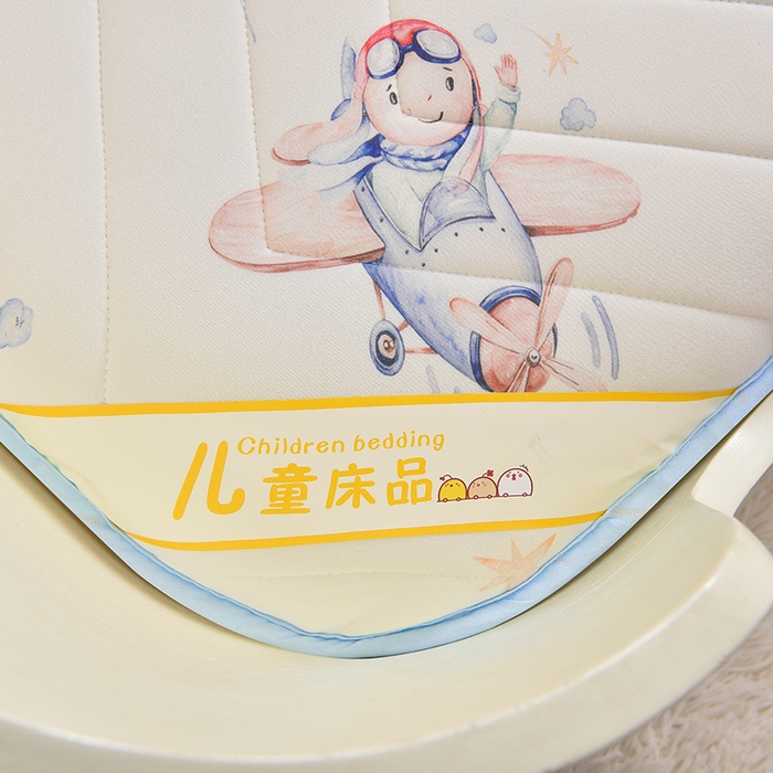 91家纺网 家纺一手货源 找家纺 嗨生活 2025年加厚针织棉乳胶床垫 幼儿园床垫 床褥 儿童床垫 单边款 太空旅行