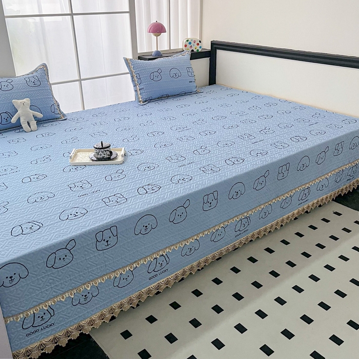 91家纺网 家纺一手货源 找家纺 手艺人家纺 2025新款带花纯棉绗缝榻榻米大炕盖榻榻米炕垫防滑炕垫榻榻米垫床盖榻榻米炕盖炕垫（K700-K723） K702