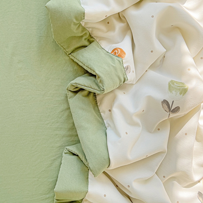 91家纺网 家纺一手货源 找家纺 佳轩家纺 2025新款针织双层纱夏被四件套夏凉被 彩色玫瑰