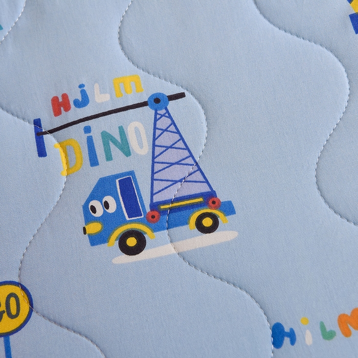 91家纺网 家纺一手货源 找家纺 嗨生活 2025年新款加厚立体全棉棉花床垫 幼儿园床垫 床褥 儿童床垫 工程恐龙