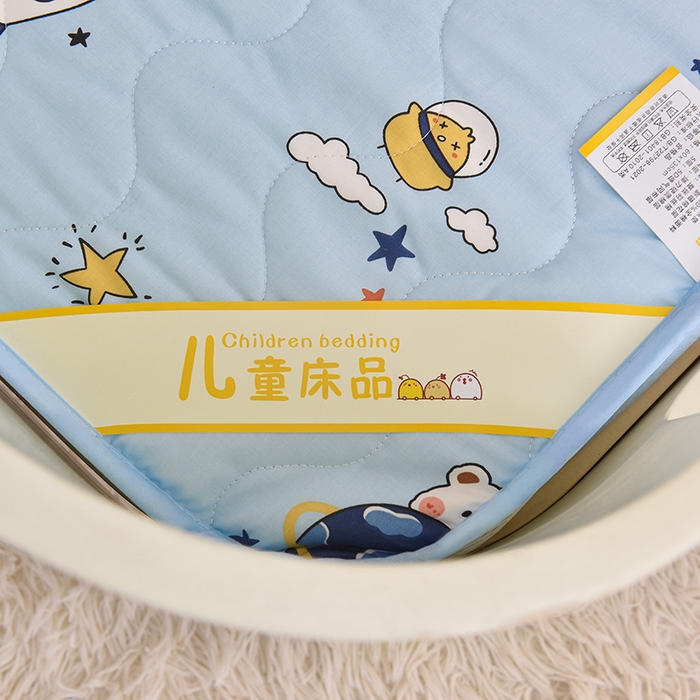 91家纺网 家纺一手货源 找家纺 嗨生活 2025年新款加厚立体全棉棉花床垫 幼儿园床垫 床褥 儿童床垫 星际火箭