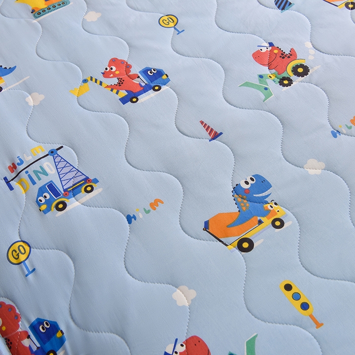 91家纺网 家纺一手货源 找家纺 嗨生活 2025年新款加厚立体全棉棉花床垫 幼儿园床垫 床褥 儿童床垫 工程恐龙