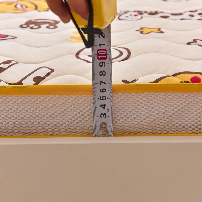 91家纺网 家纺一手货源 找家纺 嗨生活 2025年新款加厚立体全棉棉花床垫 幼儿园床垫 床褥 儿童床垫 动物园