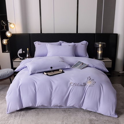 91家纺网 家纺一手货源 找家纺 （总）丫丫家纺 2025纯色绣花四件套