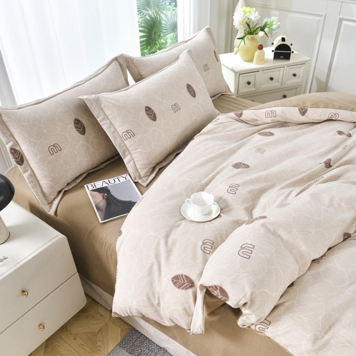 91家纺网 家纺一手货源 找家纺 （总）磨毛世家家纺 2025新款柔软舒适铂金加厚四件套