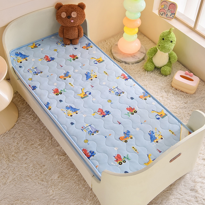 91家纺网 家纺一手货源 找家纺 嗨生活 2025年新款加厚立体全棉棉花床垫 幼儿园床垫 床褥 儿童床垫 工程恐龙