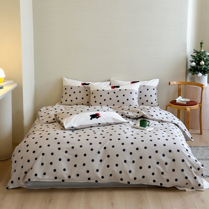 卡巴伦 小刺绣拼接工艺套件 时尚波点