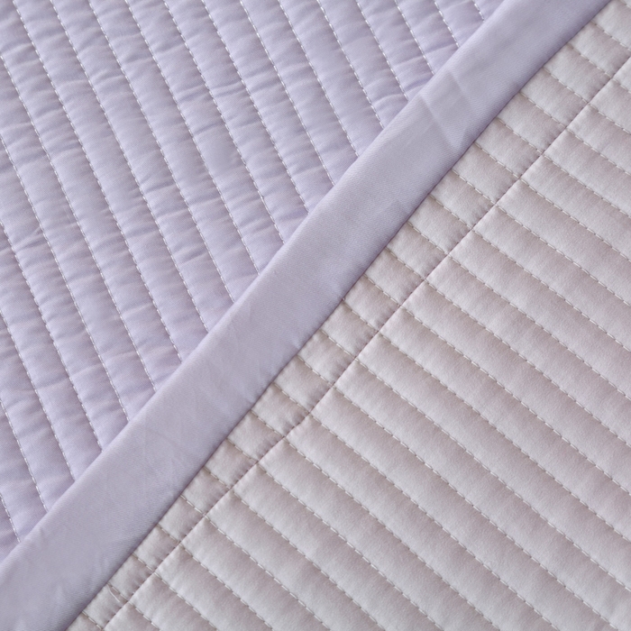 91家纺网 家纺一手货源 找家纺 OL家纺2025新款天丝床盖三件套系列-蒲公英 薰衣紫