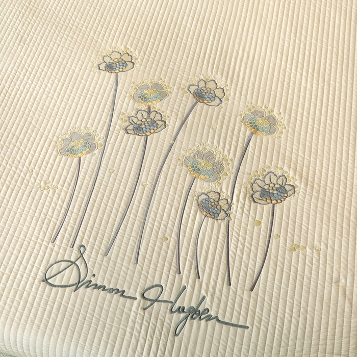 91家纺网 家纺一手货源 找家纺 OL家纺2025新款天丝床盖三件套系列-蒲公英 奶茶驼