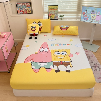 91家纺网 家纺一手货源 找家纺 （总）金爱家2025新款全棉大版单品-床笠