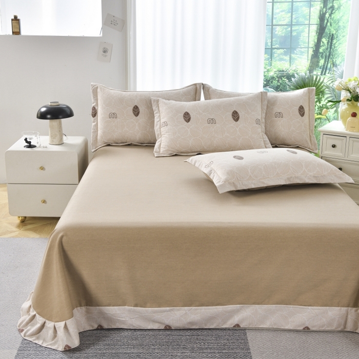 91家纺网 家纺一手货源 找家纺 （总）磨毛世家家纺 2025新款柔软舒适铂金加厚四件套