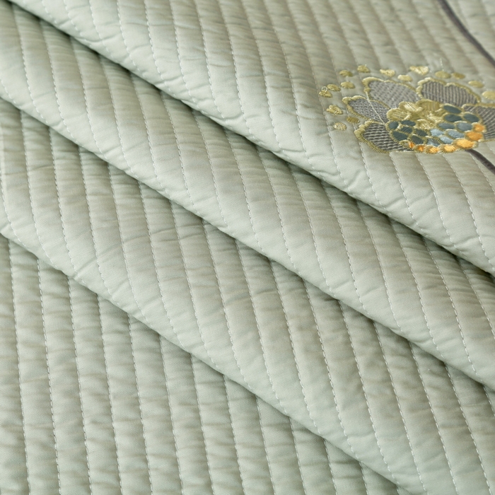 91家纺网 家纺一手货源 找家纺 OL家纺2025新款天丝床盖三件套系列-蒲公英 沙滩灰