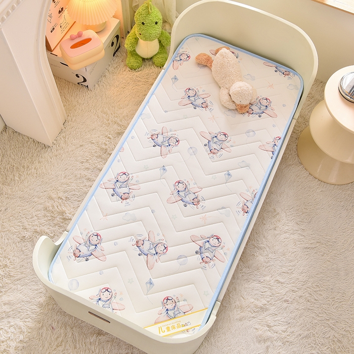 91家纺网 家纺一手货源 找家纺 嗨生活  2025年加厚针织棉乳胶床垫 幼儿园床垫 床褥 儿童床垫 立体款 太空旅行