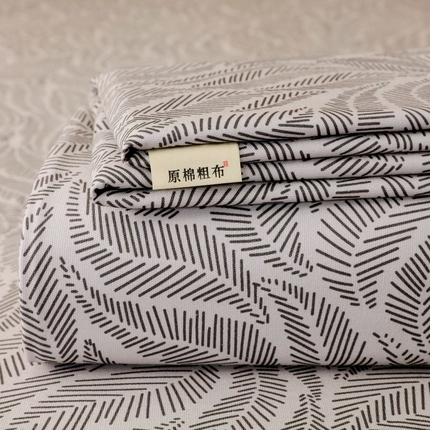 91家纺网 家纺一手货源 找家纺 （总）ME/ERA HOME寐时代 2025新款全棉老粗布床单款三件套