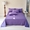 91家纺网 家纺一手货源 找家纺 期遇2025新款13374纯色全棉床单 香芋紫